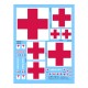 1/35 US Ambulance Markings (Waterslide Decals)
