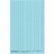 HO scale Railcar Rivets (rivet heads .010inch/.25mm) Resin on Clear Decal Film