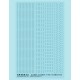 Resin on Clear Decal Film for O Scale Railcar Rivets (5/8 Inch Diameter)