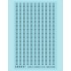 Resin on Clear Decal Film for O Scale Louvers (6 Inch)