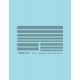 Resin on Clear Decal Film for Ho-Scale (1/87) Louver Mix