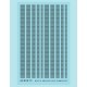 Resin on Clear Decal Film for S-Scale Louver Assortment
