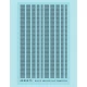 Resin on Clear Decal Film for S-Scale Louver Assortment