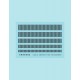 Resin on Clear Decal Film for O Scale Louver Mix