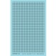 N 12" x 12" Factory Window Muntins (Resin on Clear Decal Film)