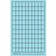 O 12" x 18" Factory Window Muntins (Resin on Clear Decal Film)