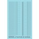 HO Pullman Car Rivet Set Sheet 1 (Resin on Clear Decal Film)