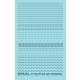 O Pullman Car Rivet Set Sheet 1 (Resin on Clear Decal Film)