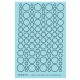 Various scales Arc Weld Beads .025 inch .64 mm wide (Resin on Clear Decal Film)