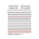 1/6 - 1/4 Tattoo Bands (Waterslide Decals)