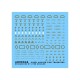 1/35 WWII USMC Uniform Patches (Waterslide Decals)