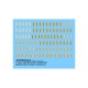 1/35 Afrika Korps Shoulder Boards for Infantry Troops (Fabric Texture Applique)