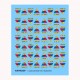 1/16 US Armour Division Patches (fabric textured appliques)