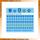 1/35 US 8th,23rd,35th,40th and 44th Infantry Divisions Uniform Patches