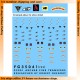 1/35 British 7th, 11th and 79th Armoured Divisions Uniform Patches
