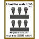 1/35 Heads (6pcs)