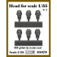 1/35 Heads (6pcs)