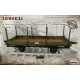 1/35 Up Trailer w/Timber Racks for Ua Railcar (1435mm/1524mm)