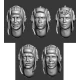 1/35 WWII Soviet Tankmen Heads Vol.1