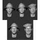 1/35 USSR / Afghanistan Airborne Forces Heads Set Vol. 1