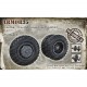 1/35 ZiL-164/ZiS-150/ZiL-130 Wheel Set I-252B (6pcs & 1 Spare)