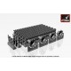 1/72 M1 Abrams Series Mid Type Tracks (solid teeth) w/Drive Wheels