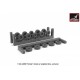 1/144 A400M "Grizzly" Wheels w/Weighted Tyres