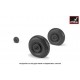 1/32 Ilyushin IL-2 Bark (early) Wheels w/Weighted Tyres