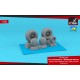 1/32 CH-34 SeaHorse Navy version Westland Wessex Wheels w/Weighted Tyres