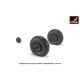1/48 Iljushin IL-2 Bark (Early) Wheels w/Weighted Tyres
