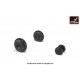 1/72 Mil Mi-6 Hook Wheels w/Weighted Tyres