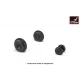 1/72 Mil Mi-6 Hook Wheels w/Weighted Tyres
