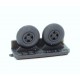 1/48 Hurricane Mk.II - Wheels Flattened for Arma Hobby kits