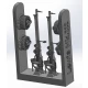 1/48 Lewis Mk.III 3D-printed Machine Guns (2pcs)