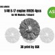 1/48 B-17 Wright R-1820 Engine Set (4pcs) for Hong Kong Model