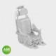 1/48 F-84F Thunderstreak Ejection Seat Excluding Seat Belts