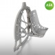 1/48 A6M Bulkhead with Seat In Middle Position for Eduard kit