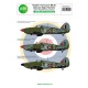 Decal For 1/32 Hawker Hurricane Mk.Iic Part 4 - Albions Night Hunters Royal Air Force