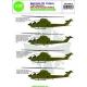 Decals for 1/48 Bell AH-1G Cobra 20th Aerial Rocket artilery part 1