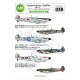 Decal for 1/72 Supermarine Spitfire Mk.IXc & Mk.IXe part 1 - Greece, Turkiye, Barma