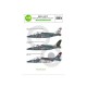 Decals for 1/72 Alpha Jet E Belgian AF, Armee de l'Air part 1