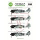 1/72 Focke-Wulf Fw 190A-8/R2 Decals Part 2 - Jg 3 Butcherbirds / Fw 190A-8 Rammjager