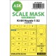 1/32 Ki-84 Hayate Double-sided Paint Masking for Hasegawa