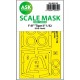 1/32 F-5F Tiger II One-sided Express Fit Mask for Kitty Hawk kits