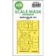 1/32 Spitfire Mk.Viii Double-Sided Express Fit Mask for Tamiya kit