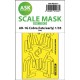 1/35 AH-1G Cobra (Early/Late) One-Sided Express Fit Painting Mask for ICM