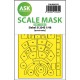 1/48 Siebel Si 204E One-Sided Realy Fit & Self Adhesive Express Mask for Special Hobby