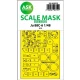 1/48 Ju 88C-6 One-sided Express fit Mask for ICM