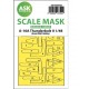 1/48 A-10A Thunderbolt II Double-sided Express-fit Mask for GWH