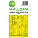 1/48 Lysander Mk.I / Mk.III One-sided Express-fit Mask for Airfix